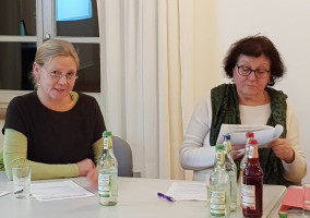 Ursula Klobe und Irene Schinkel