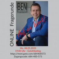 Ben Schwarz Online-Fragerunde mit Zugangsdaten