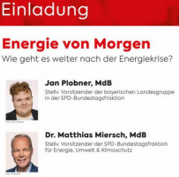 Energie von Morgen mit MdB Jan Plobner, Dr. Gerhard Brunner, MdB Dr. Matthias Miersch