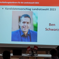 Ben Schwarz wurde der Delegiertenversammlung als Kandidat vorgeschlagen.