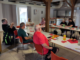 Auch der SPD-Bundestagsabgeordnete für den Wahlkreis Roth, Jan Plobner, war da.(3.v.l.)