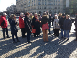 Sonnenschein vor dem Brandenburger Tor