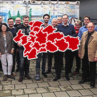 Teilnehmer der Ersten landkreisweite Fachtagung für SPD-Stadt- und Gemeinderäte