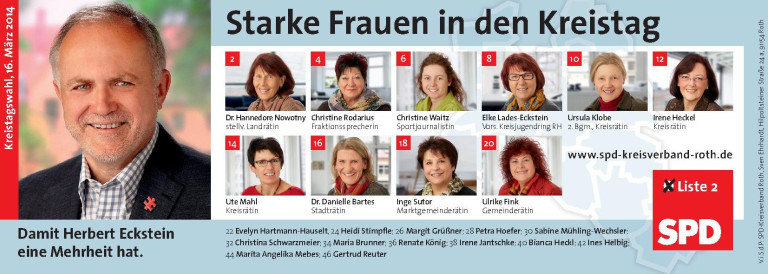 Starke Frauen in den Kreistag